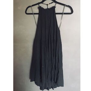 Urban Outfitters Black Backless Dress